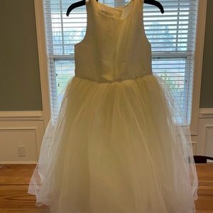 Ivory Size 6 Flower Girl Dress